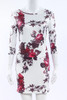 2017 Summer fashion Vintage Floral Print Women Dress Casual half Sleeve round Neck Elegant Slim Sheath Sexy Bodycon Dresses