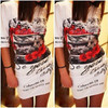 2017 Summer fashion Vintage Floral Print Women Dress Casual half Sleeve round Neck Elegant Slim Sheath Sexy Bodycon Dresses