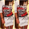 2017 Summer fashion Vintage Floral Print Women Dress Casual half Sleeve round Neck Elegant Slim Sheath Sexy Bodycon Dresses