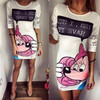 2017 Summer fashion Vintage Floral Print Women Dress Casual half Sleeve round Neck Elegant Slim Sheath Sexy Bodycon Dresses