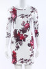 2017 Summer fashion Vintage Floral Print Women Dress Casual half Sleeve round Neck Elegant Slim Sheath Sexy Bodycon Dresses