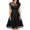 2017 Summer Dress Women Fashion Vintage Elegant Lace Dress High Quality Party Christmas Dresses For Women Female Sexy Vestidos