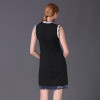 2017 Summer dress Runway Designer Women Dress High Quality Elegant Luxury Bow Sequined Dress Vestidos tunic women dress Robes