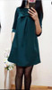 2017 Summer Dress Fashion Simple Loose Women Dresses Solid O-Neck Half Sleeve Bow-knot Cute Female Vestido Plus Size