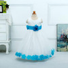 Retail Floral Around Flower Girl Dresses Party Pageant Communion Dress Little Girls Dresses for Wedding LP-56 Retail Floral Around Flower Girl Dresses Party Pageant Communion Dress Little Girls Dresses for Wedding LP-56