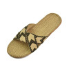 Mntrerm High Quality Summer Linen Home Slippers Candy Colors Flax Slippers Men Slippers Home Shoes Large Size linen shoes
