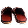 Mntrerm New Genuine Leather Men Slippers Spring Home Slippers High Quality Men Shoes Home Floor Shoe For Summer Black and brown