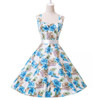 2017 Plus Size Womens clothing New Summer Style 50s Vintage pin up 60s Cocktail dresses Rockabilly Retro Floral print Party gown 2017 Plus Size Womens clothing New Summer Style 50s Vintage pin up 60s Cocktail dresses Rockabilly Retro Floral print Party gown