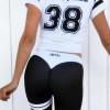 2017 Plus Size Casual PushUp Fitness Sporting Leggins Gothic Print High Waist Elastic Women Sportwear Workout Leggings For Women