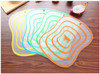 2017 Plastic Chopping Board Flexible Kitchen Plastic Chopping Block Cutting Board Breadboard Non-slip Cutting Block 4pcs/lot