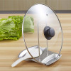 2017 Pan Pot Cover Lid Rack Stand Stainless Steel Spoon Holder Stove Organizer Storage Rests Kitchen Accessories Tool Hot Sal
