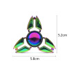 2017 New EDC Tri-Spinner Fidget Toys Pattern Hand Spinner Metal Fidget Spinner and ADHD Adult decompression toys Action