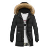 2017 New Down Coats Brand Jackets Men Parka High Quality Casual Warm Hooded Fur Collar Down Coats Winter Tend Jackets Plus Size