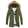 2017 New Down Coats Brand Jackets Men Parka High Quality Casual Warm Hooded Fur Collar Down Coats Winter Tend Jackets Plus Size