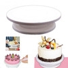 2017 New DIY Cakes Decoration Turntable Manually Rotating Round Shaped Cake Mounting Rotary Pattern for Birthday Valentine's Day