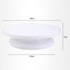 2017 New DIY Cakes Decoration Turntable Manually Rotating Round Shaped Cake Mounting Rotary Pattern for Birthday Valentine's Day