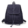 2017 New Denim Canvas Women Backpack Drawstring School Bags For Teenagers Girls Small Backpack Female Rucksack Mochilas Feminina