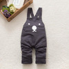2017 New Cute Baby Boy Girls Bib Pants Overalls Bear Print Harem Pants Long Trousers