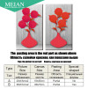 Meian,Special Shaped,Diamond Embroidery,Flower,Vase,5D,Diamond Painting,Cross Stitch,3D,Diamond Mosaic,Decoration,Christmas