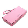 CONTACT'S Genuine Leather women Wallet Female Purse phone women wallet designer candy color clutch coins Card Holder money bag