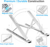 Foldable laptop stand