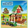 Compatible With Lego 541 Pcs Happy Farm Building Block Toys 8579 Farmer Block Educational Toys Banbao Building DIY Bricks 7637