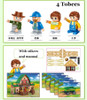 Compatible With Lego 541 Pcs Happy Farm Building Block Toys 8579 Farmer Block Educational Toys Banbao Building DIY Bricks 7637