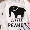 2016 baby girls clothes Elephant Romper+pants +Headband 3pcs suit newborn baby girl clothing set