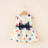 2016 Baby Girl Dress Summer Girls Bow Vest Dress Infant Girl Sleeveless Dot Dress 0-2 Year Baby Birthday Dress Clothes 2-7 LH6s 2016 Baby Girl Dress Summer Girls Bow Vest Dress Infant Girl Sleeveless Dot Dress 0-2 Year Baby Birthday Dress Clothes 2-7 LH6s