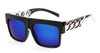 2015 Oculo retro glasses Sunglasses Beyonce Celebrities Style Flat Men Women Glasses Gold Chain Twisted Riskier Kim Kardashian