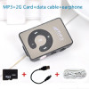 2015 Mini Clip Portable MP3 Music Media Player with 2GB Micro SD/TF+USB data line+earphone sport mp3 player walkman lettore mp3