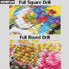 HOMFUN Full Square/Round Drill 5D DIY Diamond Painting "Kitchen Flower" 3D Embroidery Cross Stitch Mosaic Rhinestone Home Decor