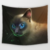 Mysterious Cat Tapestry