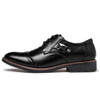 MVVT Fashion Pointed Toe Men Oxfords Shoes Quality PU Formal Shoes Men Dress Shoes Business Wedding Shoes