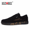 MVP BOY Brand Men Casual Shoes 2017 Spring Classic Canvas Shoes Men Fashion Autumn Flat Shoes Men Simple Personality Men Shoes