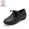 MUYANG MIE MIE Plus size(34-42) women genuine leather flat shoes woman Loafers fashion female casual single shoes women flats