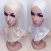 Muslim Cotton Full Cover Inner Hijab Cap Islamic Head Wear Hat Underscarf Colors