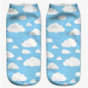 New Arrived 3D Printed Emoji Socks Women Unisex Maple Leaf Plants Short Socks Multi Colors Low Cut Dress Fashion Ankle Socks