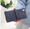 New Arrive Women Brand Long Purse Clutch 2017 Fashion Retro Matte Stitching Wallet Women Casual Hasp Dollar Price Wallet Handbag