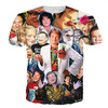 New Arrive The Walking Dead Paparazzi T-Shirt Rick Grimes Carl Daryl Michonne zombies 3d summer style tee t shirt women men