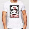 New Arrive Star Wars darth vader T-Shirt Men/Boy Disobey Printed T shirt Fashion stormtrooper Cool Tee Shirt Tops
