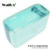 New Arrive 900ml Cute Lunch Dinnerware Box Portable 3 Layer Healthy Food Container Microwave Oven Bento Japanese