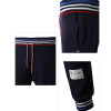 New 2017 Indoor Elastic Waist Stripe Karen Stripe Baggy Traning foot beam Track Harem Pants Men Fitness Men's SweatPants