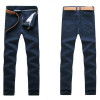 New 2017 high quality Pure cotton thin Men's pure color straight Casual pants Men Slim business Leisure pants trousers