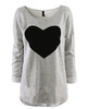 New 2017 Fashion Womens Casual Autumn Blouses Tops O-Neck Long Sleeve Heart Printed Shirt blusa feminina Plus Size S-3XL