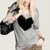 New 2017 Fashion Womens Casual Autumn Blouses Tops O-Neck Long Sleeve Heart Printed Shirt blusa feminina Plus Size S-3XL