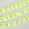 20MM 5 yards/lot Satin Lace Ribon Pom Pom Decoration Pompom Trim Ball Fringe Lace Ribbon DIY Apparel Cloth Sewing Accessories