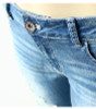 2074 Youaxon Women`s Brand New Fashion Mid High Waist Stretch Vintage Wash Ripped Skinny Denim Pants Jeans For Women