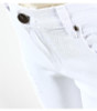 2067 Youaxon Women`s Distressed Curvy White Mid High Waist Stretch Denim Pants Ripped Skinny Jeans For Woman Jean