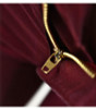 2056 Youaxon Women`s Plus Size Burgundy Mid High Waisted Stretch Ripped Skinny Jeans Pants For Woman